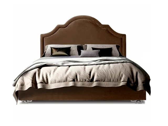 Кровать QUEEN 2-х спальная (1,4 м) с под.мех. КВКР140-1[3] (шоколадный ликёр)